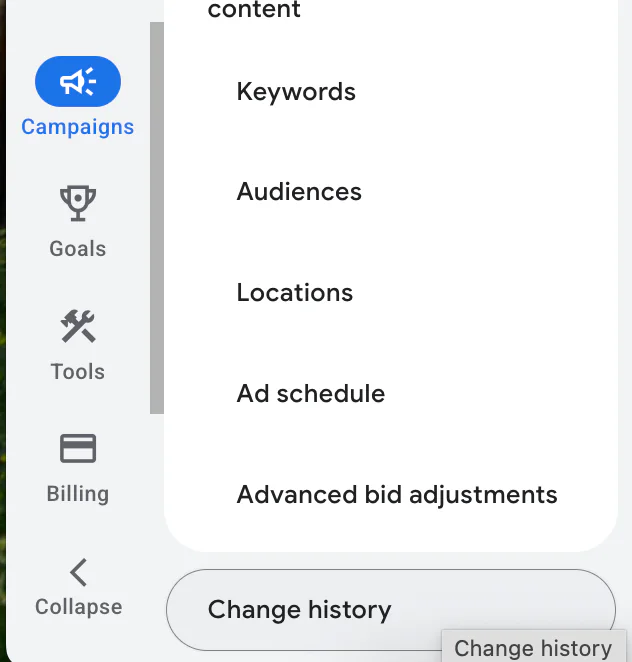 How to Find Change History in Google Ads illustration